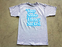 Steele Wars - Your Snoke Theory Sucked - Athletic Grey T-shirt