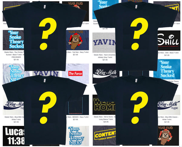 SALE - Steele Wars 4 T-shirt Mystery Box $39.95