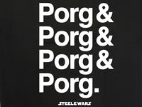 Steele Wars - Cast Line Up - Black T-shirt