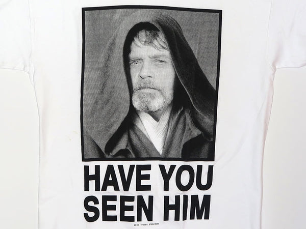 Steele Wars - Have You Seen Him? - White T-shirt