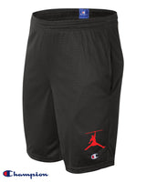 Steele Wars / Champion  - Chicago Sports Reference - Black Mesh Shorts with Pockets