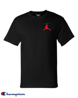 Steele Wars / Champion  - Chicago Sports Reference - Black 6.0 oz. T-shirt