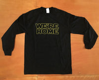 Steele Wars - We're Home - Black Long Sleeve T-shirt