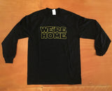 Steele Wars - We're Home - Black Long Sleeve T-shirt