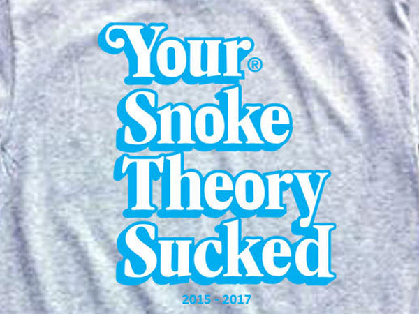 Steele Wars - Your Snoke Theory Sucked - Athletic Grey T-shirt
