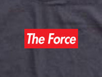 Steele Wars - The Force - Black T-shirt